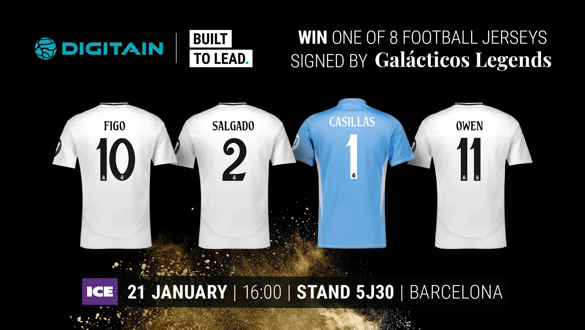 Digitain ICE Barcelona Jerseys Raffle